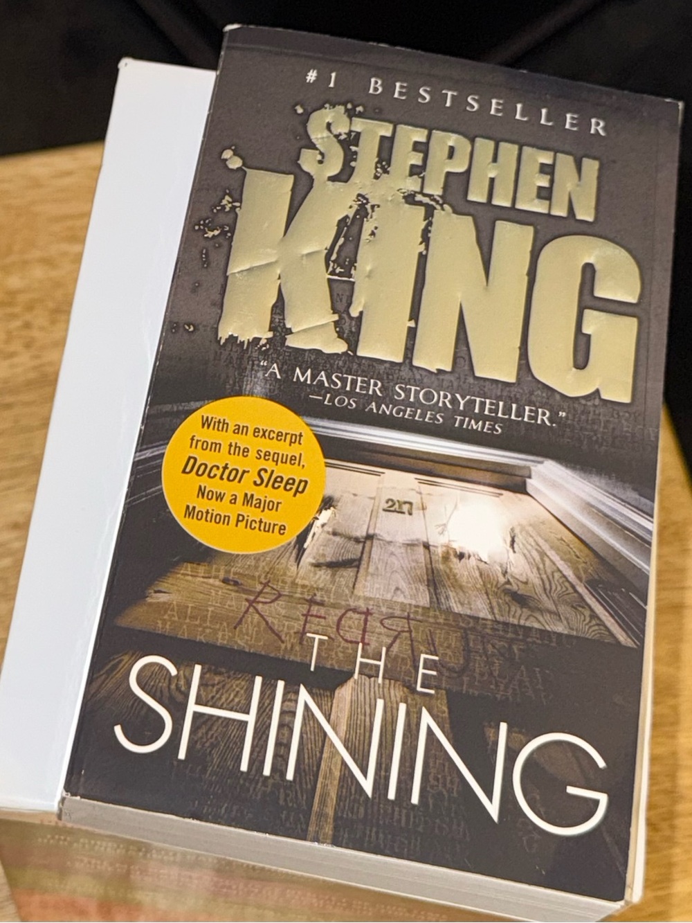 The Shining book by Stephen King #horror #classic